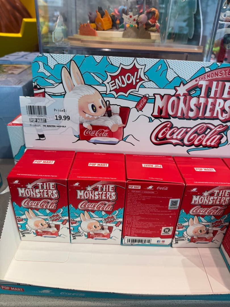 非売品‼️THE MONSTERS COCA-COLA(LABUBU)