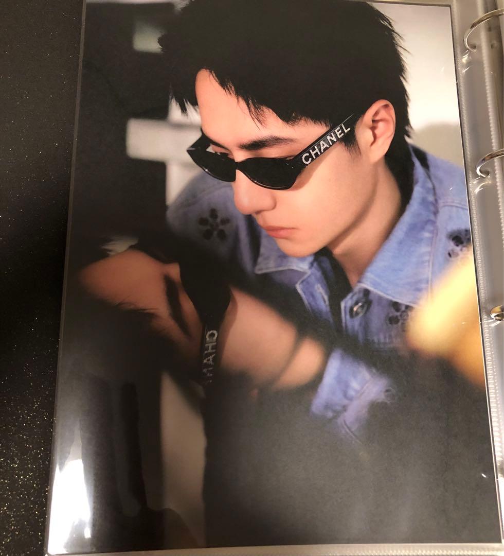 王一博 カードバインダー＋A4・Pカード他リフィル50枚付 アルバム w写真集