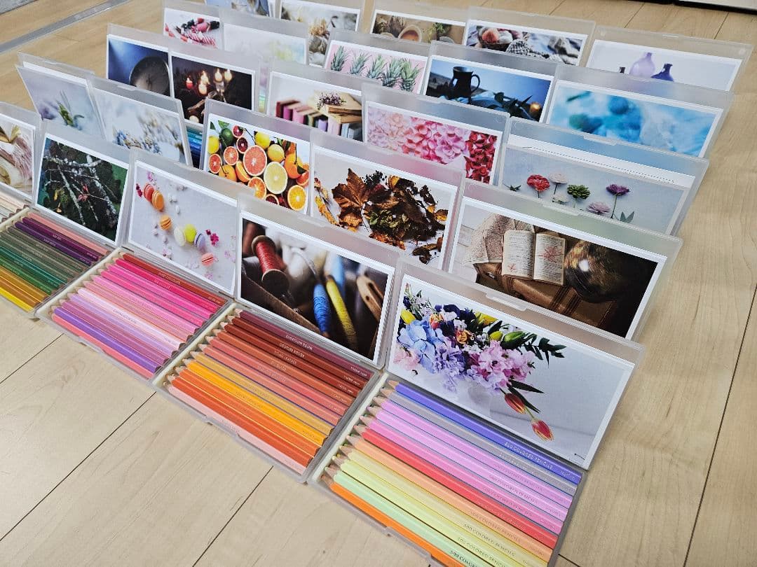 フェリシモ500色の色えんぴつ TOKYO SEEDS 全セット 未使用 希少品