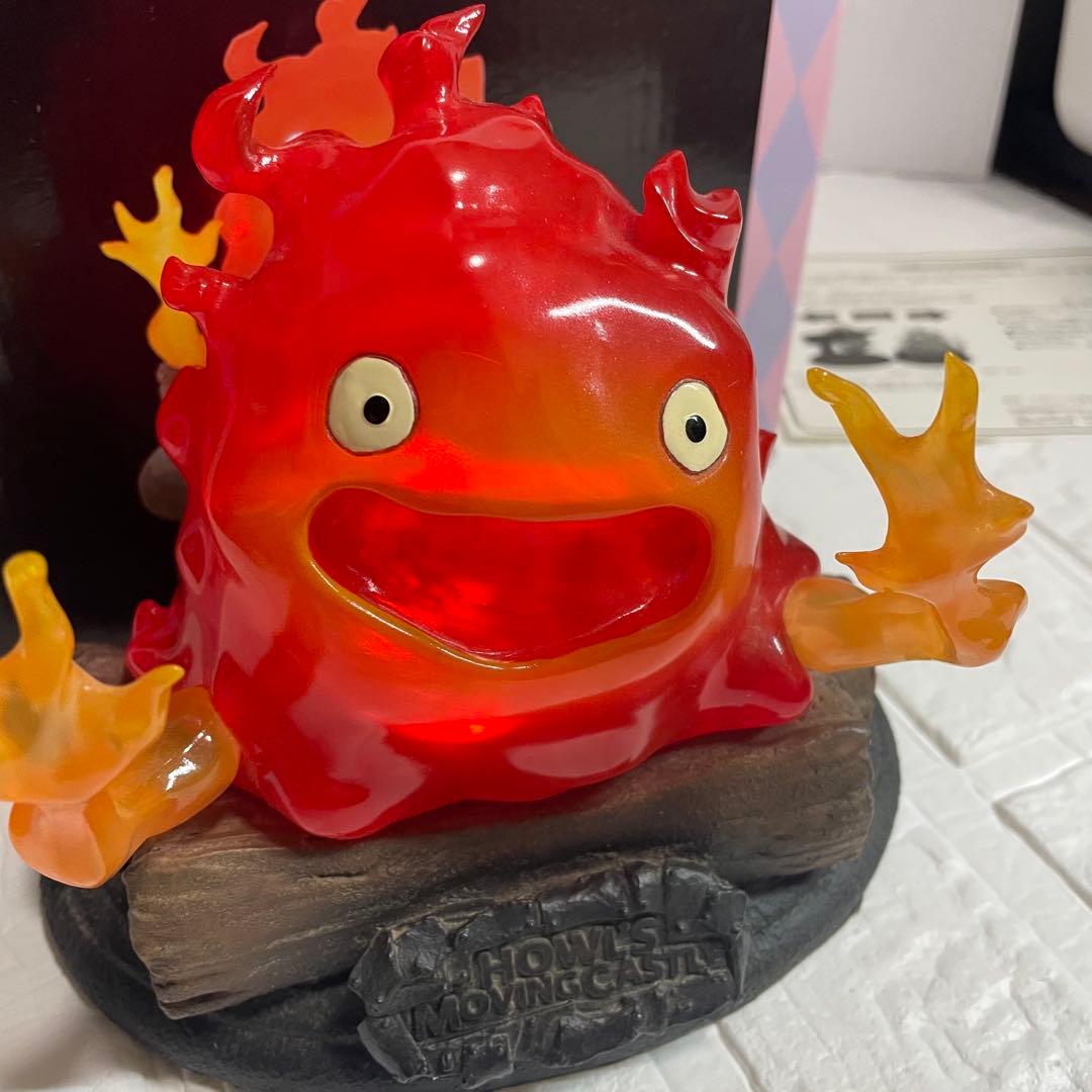 ハウルの動く城カルシファーライトスタンド　メラメラ　レア　希少