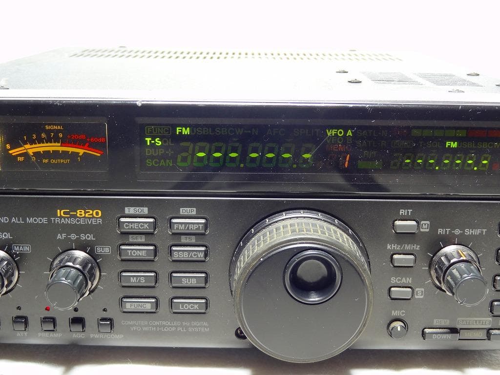 y*m様 ICOM IC-820 144・430MHzオールモードトランシーバー