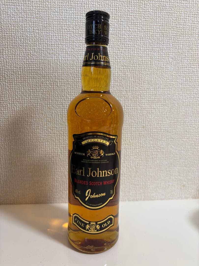 ウイスキー Earl Johnson Blended Scotch Whisky 700ml