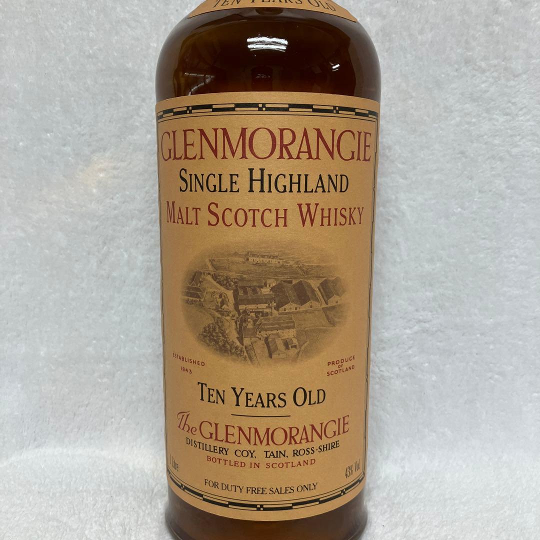 【箱あり】グレンモーレンジ10年 旧ボトル ウィスキー
