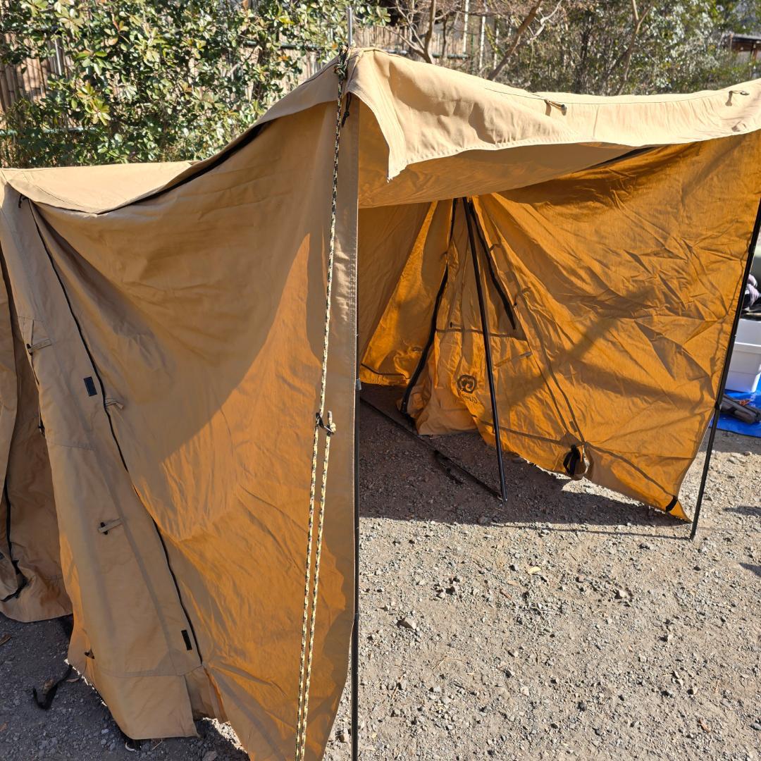 【GO Glamping】パップテントTC +〈カスタム豪華フルSET！〉