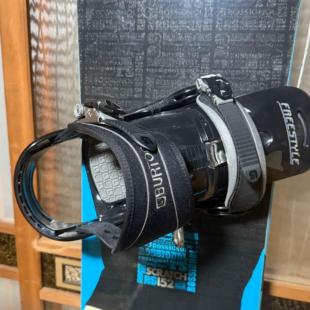 【美品】板 Rossignol ビンディングBURTON Freestyle