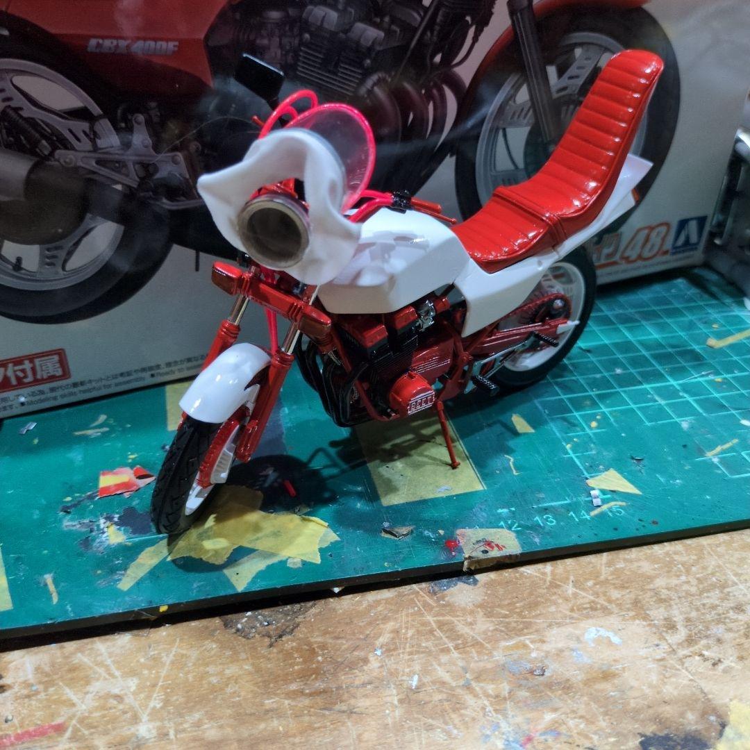 CBX400F プラモデル 族車仕様