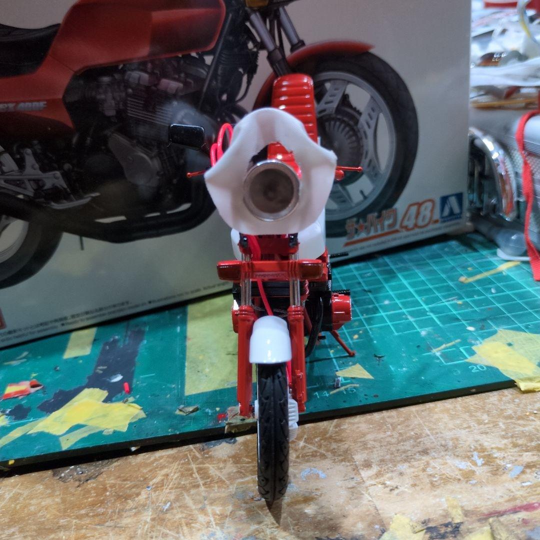 CBX400F プラモデル 族車仕様