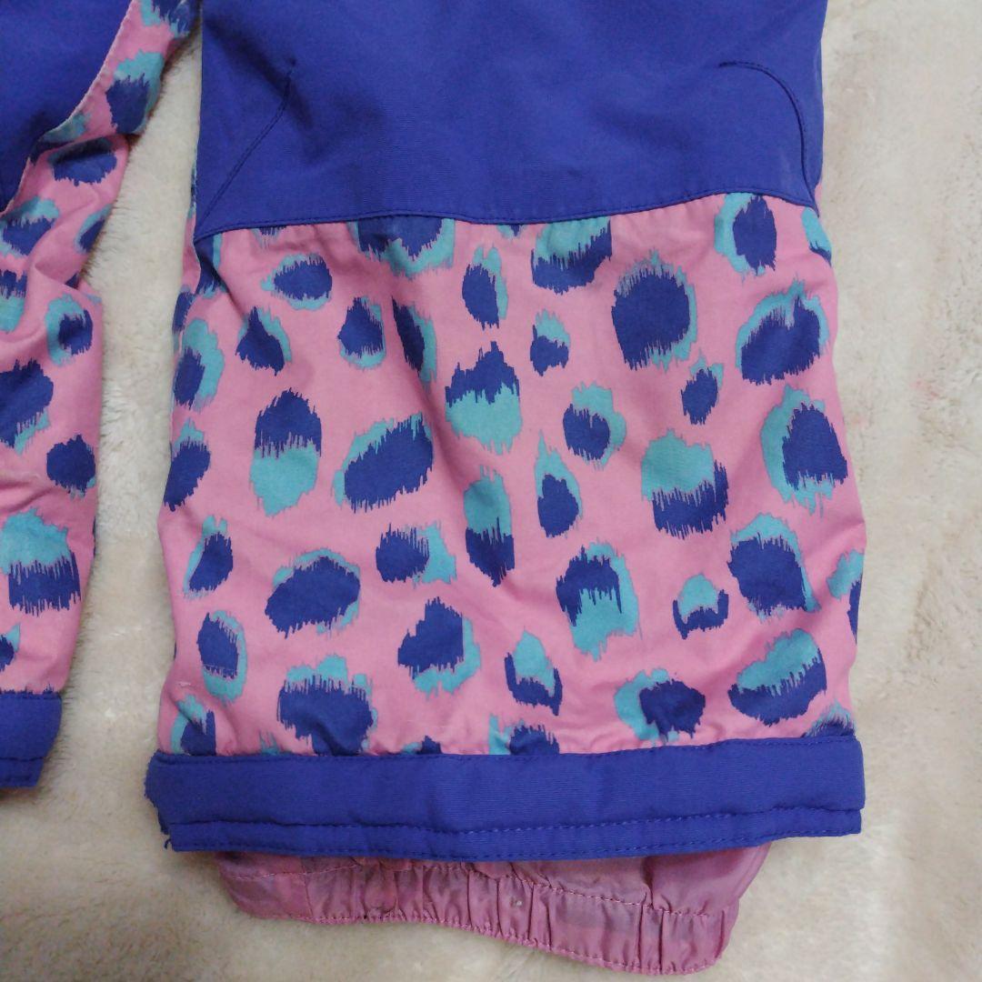 BURTON ヒョウ柄 スキーウェア 子ども用 ジャンプスーツ　100 110㎝