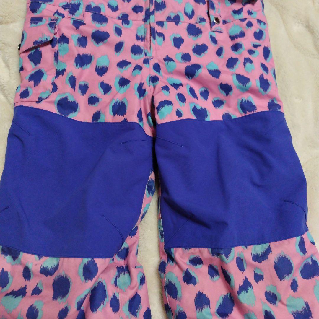 BURTON ヒョウ柄 スキーウェア 子ども用 ジャンプスーツ　100 110㎝