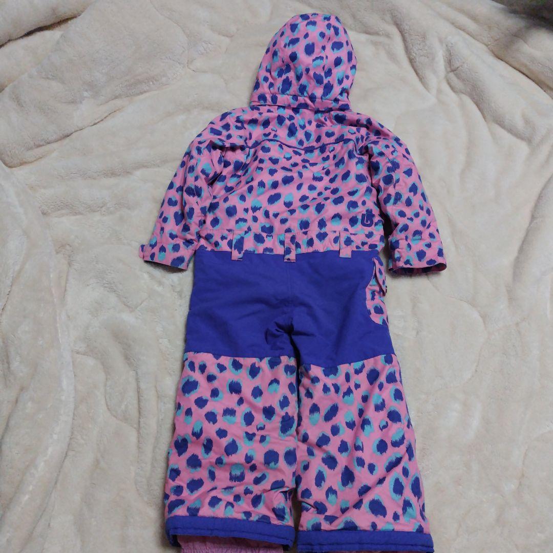BURTON ヒョウ柄 スキーウェア 子ども用 ジャンプスーツ　100 110㎝