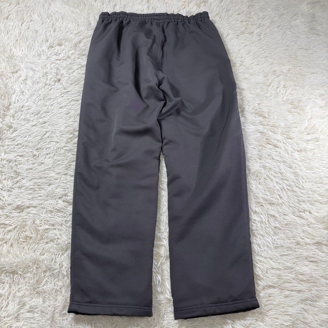 MCM ジャージ セットアップ ロゴ刺繍 フリース裏地 グレー M アーム刺繍