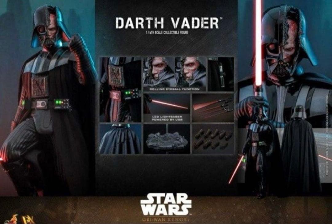 ホットトイズDX27オビ＝ワン・ケノービ スター・ウォーズ ダース・ベイダー