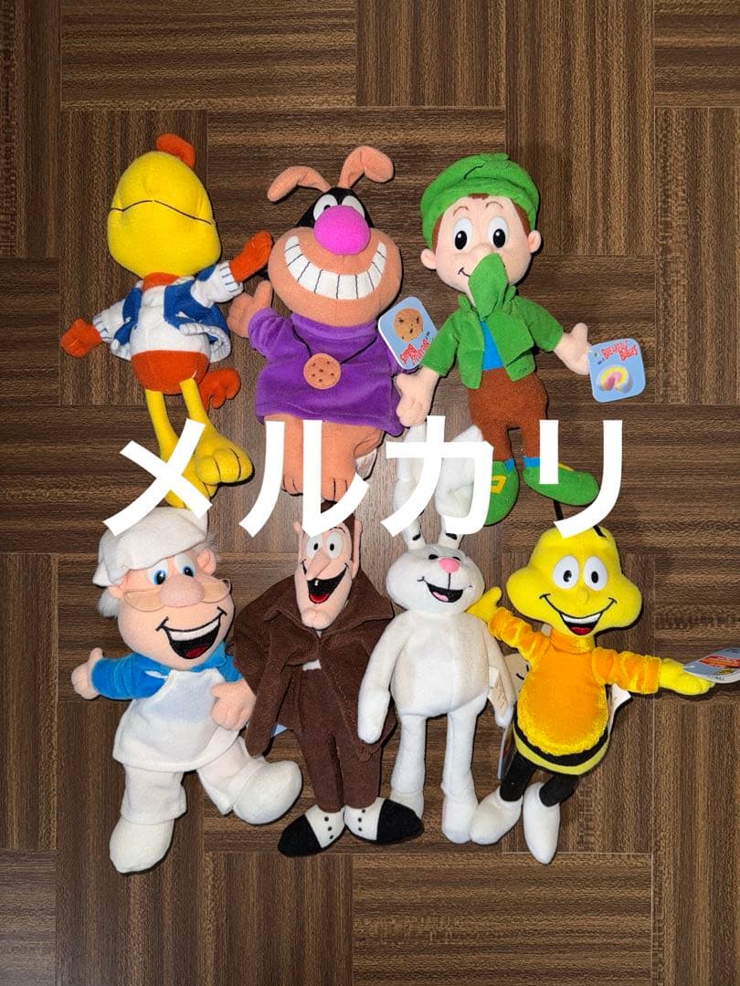 ゼネラルミルズ アメトイ ヴィンテージ ぬいぐるみ プラッシュ フルコンプ レア