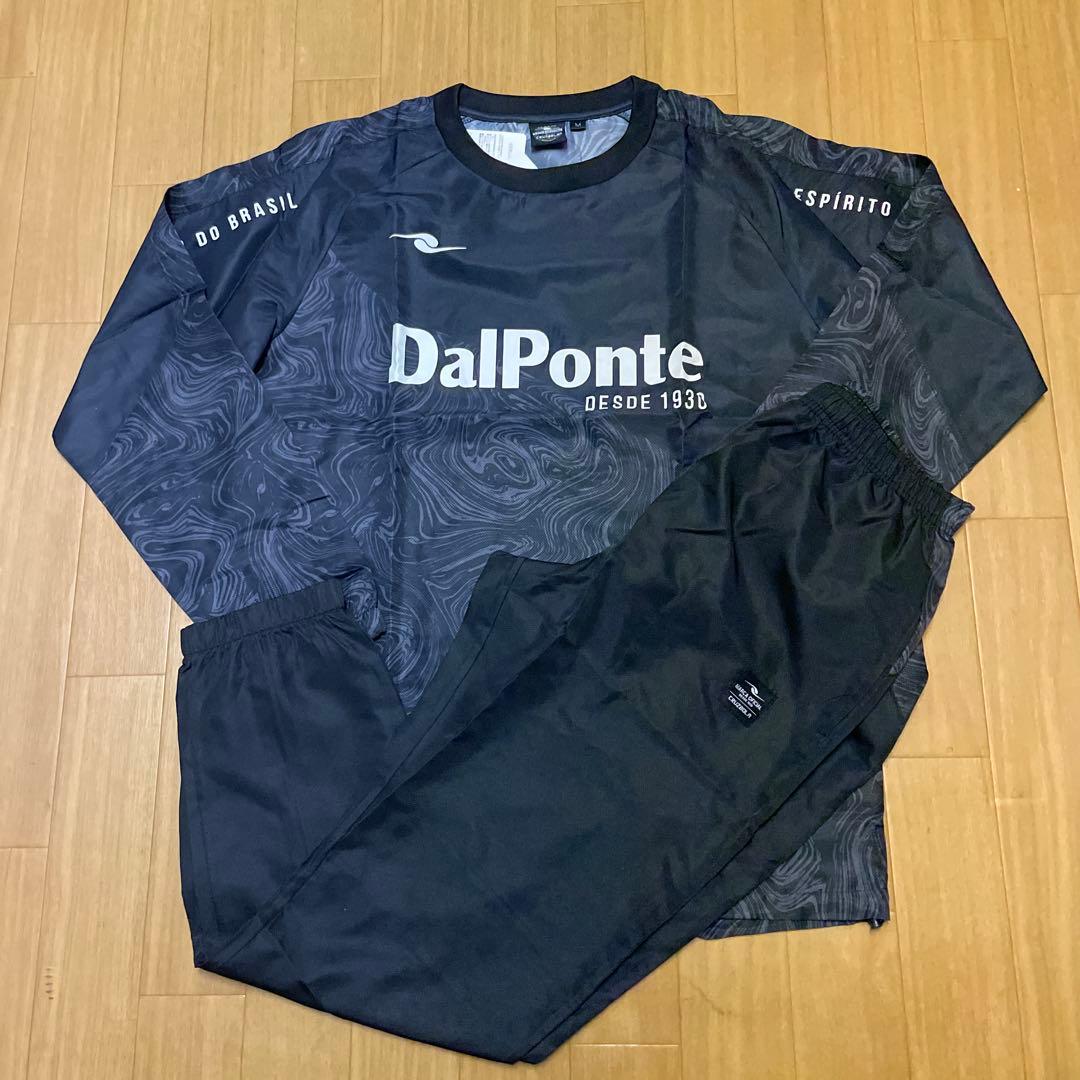 ダウポンチ 昇華ピステシャツ上下セット ブラック Mサイズ