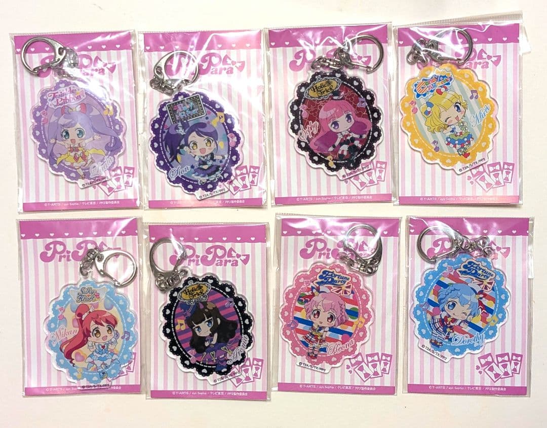 アクリルキーホルダー プリパラ ミュージアムin アキパパラ アニメイト秋葉原