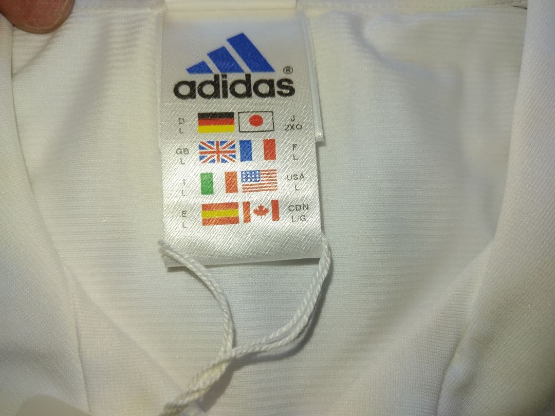 adidas レアル・マドリード01 長袖 Lサイズ 未使用品