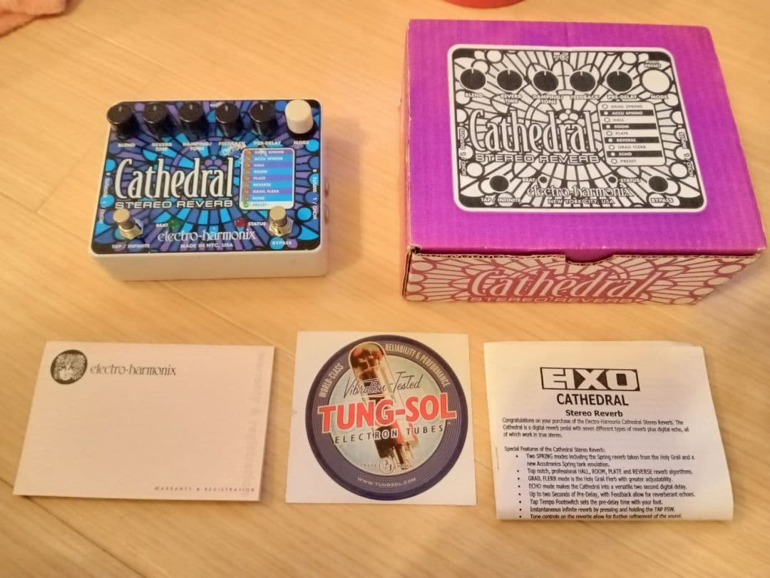 Electro-Harmonix Cathedral リバーブ エフェクター