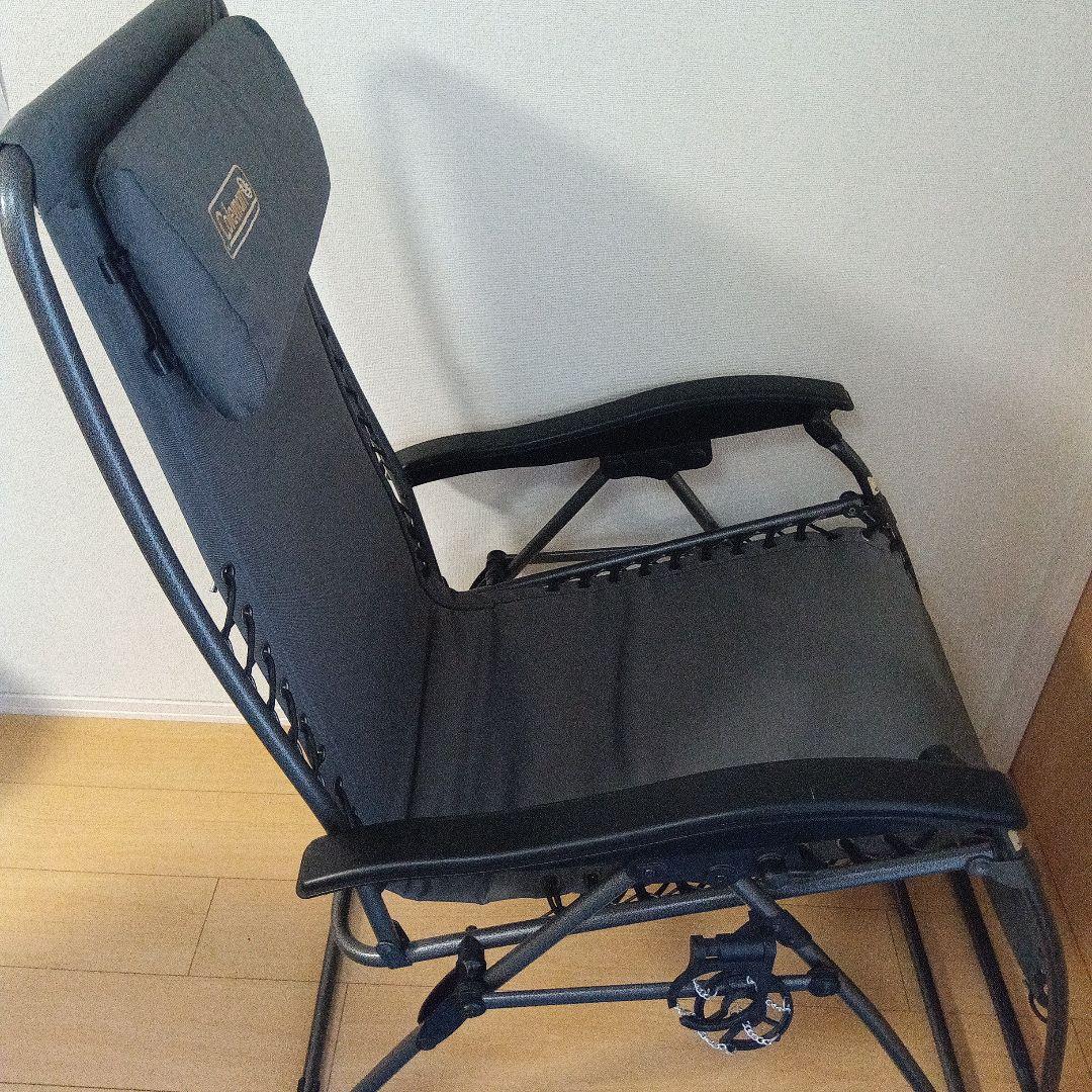 Coleman リクライニングチェア グレー
