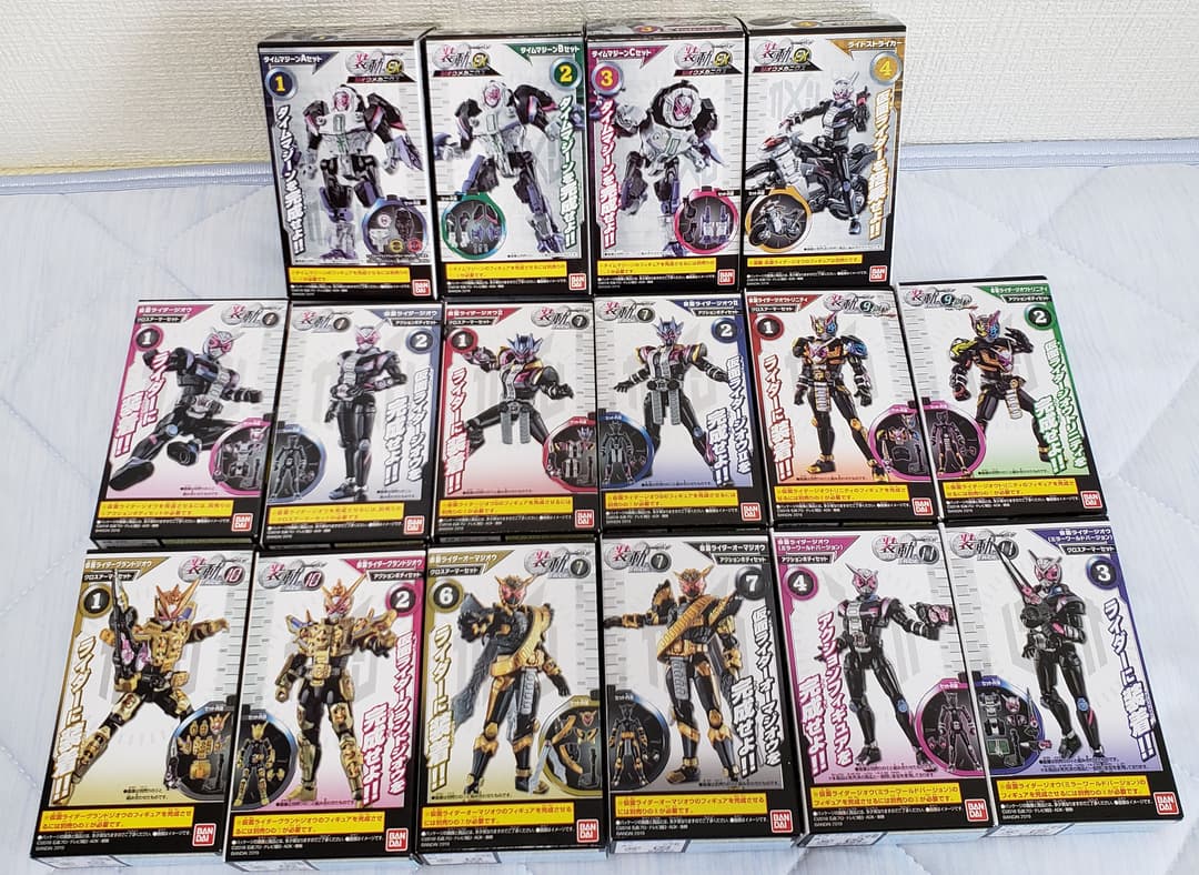 仮面ライダージオウ 装動『仮面ライダージオウ コンプリートセット』