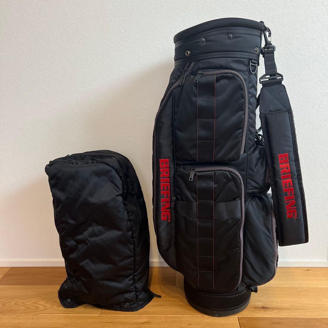 BRIEFING ブリーフィング キャディバッグ CR-6 #02 軽量 黒