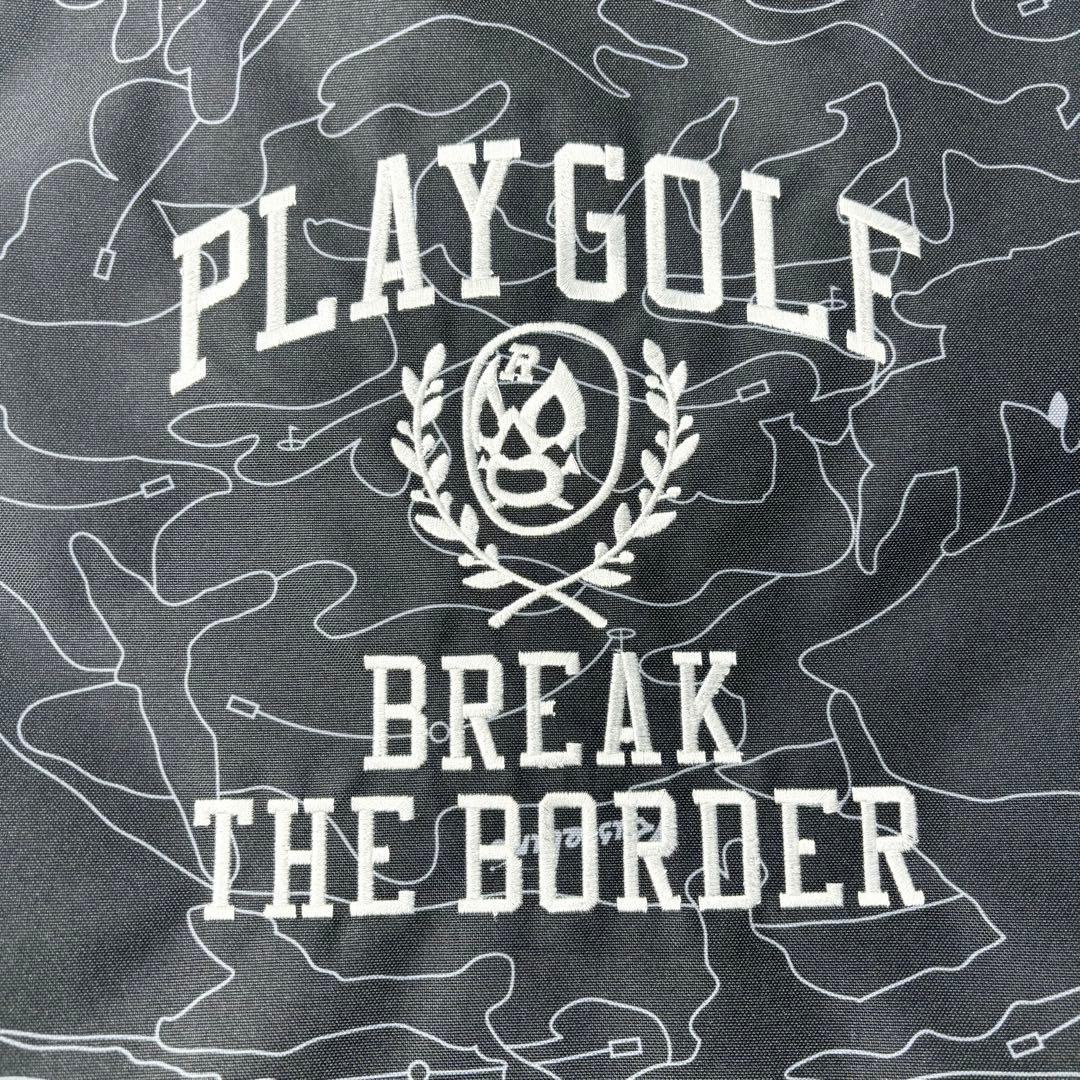 新品 ラッセルノ ゴルフ グラフィック シューズケース ブラック フリーサイズ