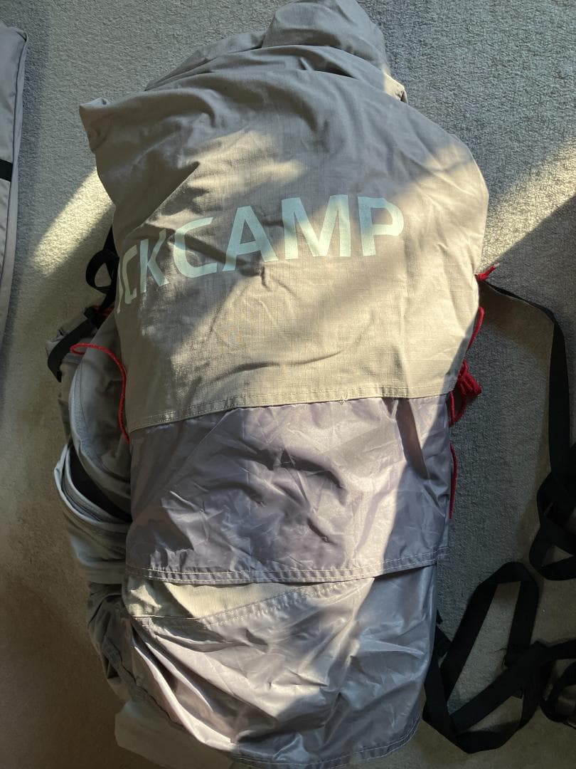 クイックキャンプのワンポール　インナーテント付きテント