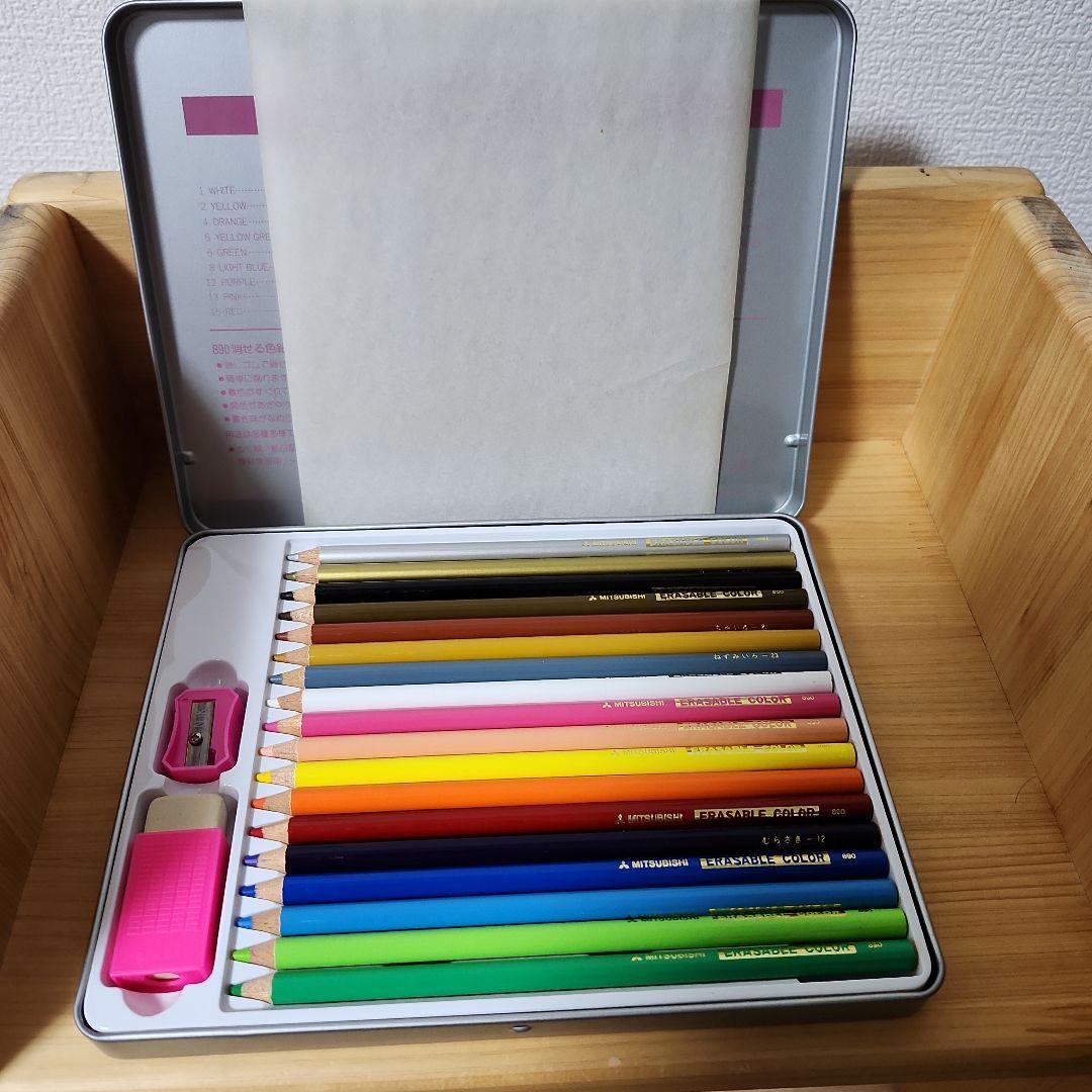 コレクター必見！　激レア★MITSUBISHI JENNY 色鉛筆セット 18本