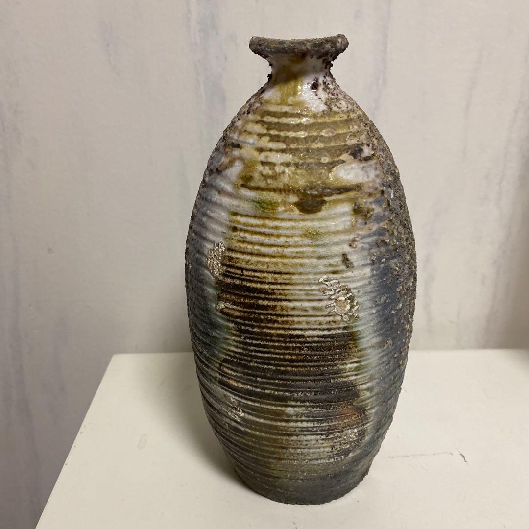 伊賀焼　自然釉　一輪挿し