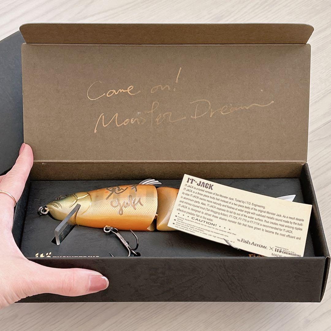 【激レア】メガバス ITジャック サイン入り ルアー【IWANA】