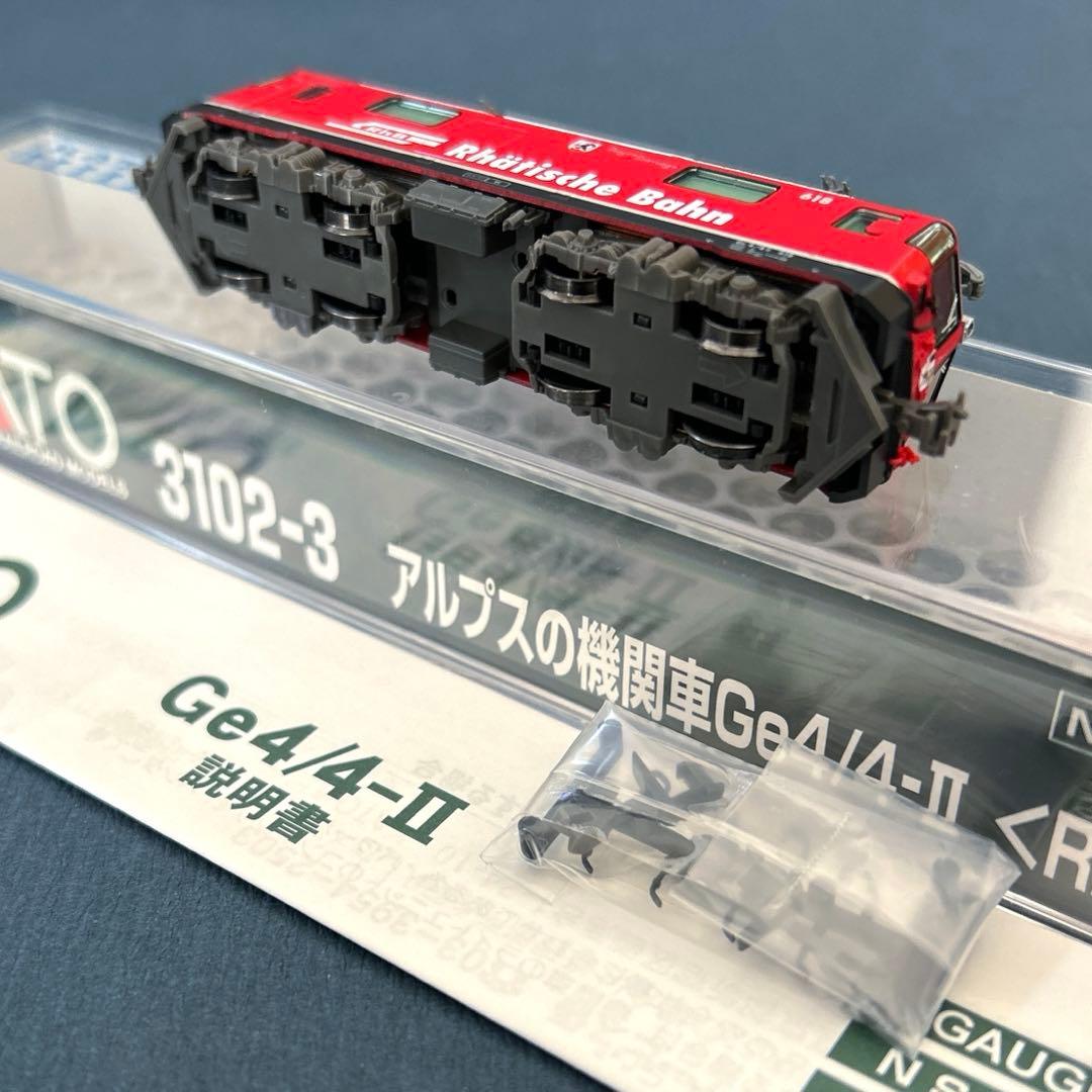 KATO カトー　アルプスの機関車　Ge4/4-II RhBロゴ　3102-3
