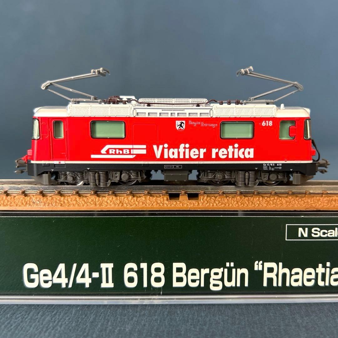 KATO カトー　アルプスの機関車　Ge4/4-II RhBロゴ　3102-3