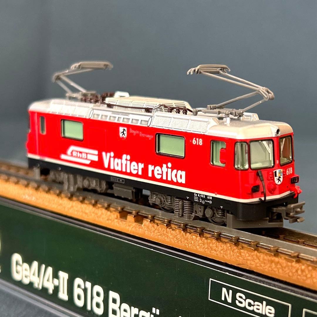 KATO カトー　アルプスの機関車　Ge4/4-II RhBロゴ　3102-3