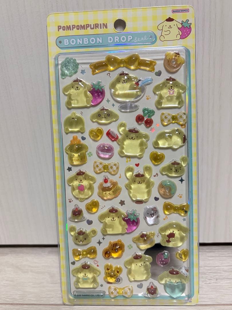 国内正規品 ボンボンドロップシール サンリオ ８種セット第2弾コンプリート