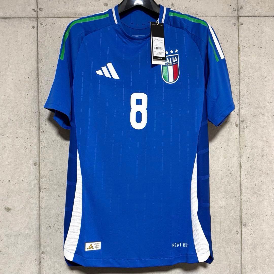 【新品/タグ付き】2024 イタリア代表 ♯8 トナーリ【XLサイズ】選手仕様