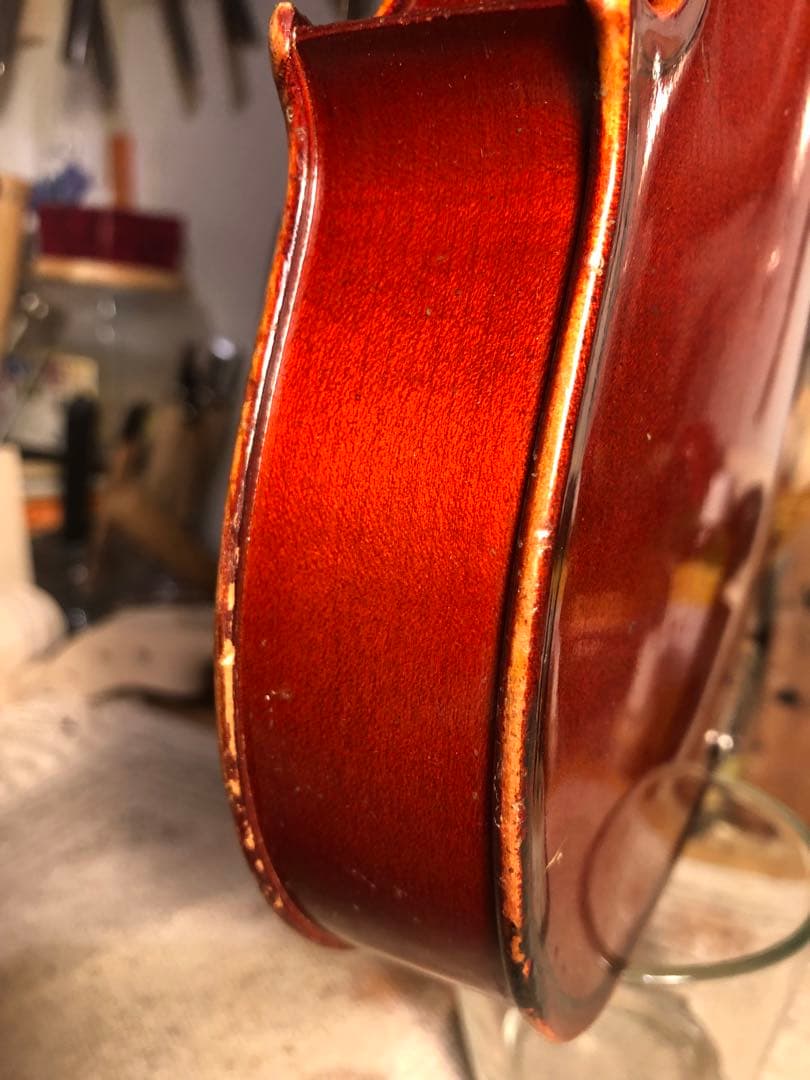 【駒&魂柱調整済】Suzuki分数バイオリンNo102 1/2 1968