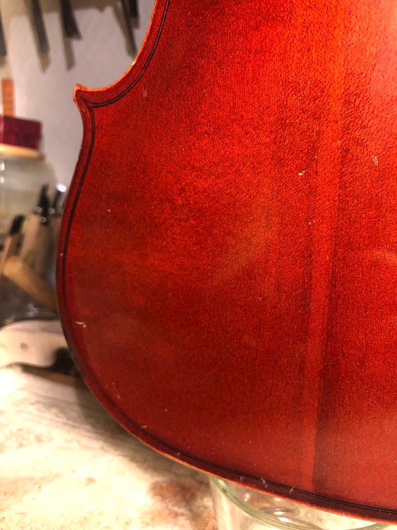 【駒&魂柱調整済】Suzuki分数バイオリンNo102 1/2 1968