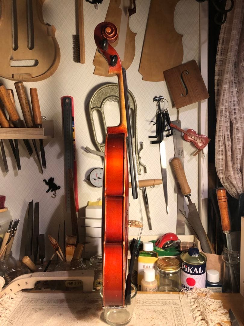 【駒&魂柱調整済】Suzuki分数バイオリンNo102 1/2 1968