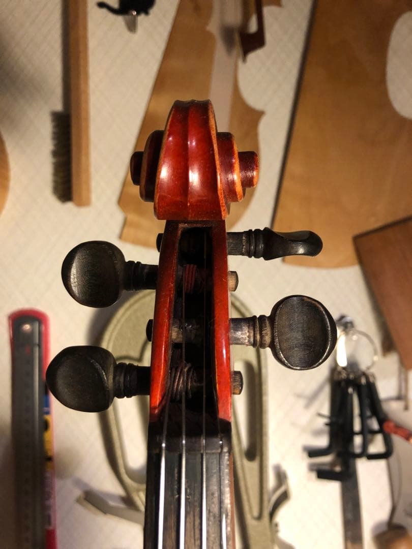 【駒&魂柱調整済】Suzuki分数バイオリンNo102 1/2 1968