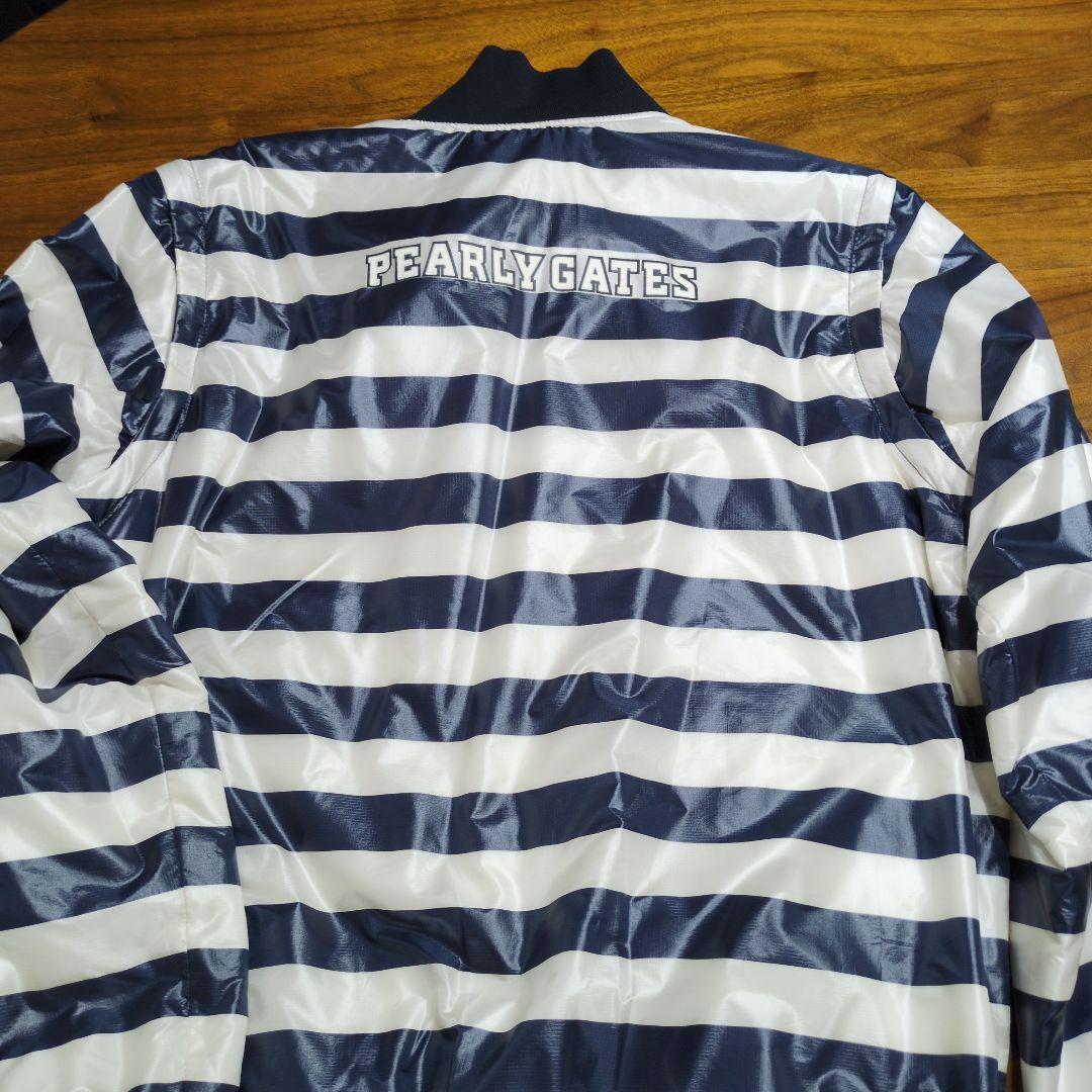 PEARLY GATES ストライプリバーシブルジャケット 89