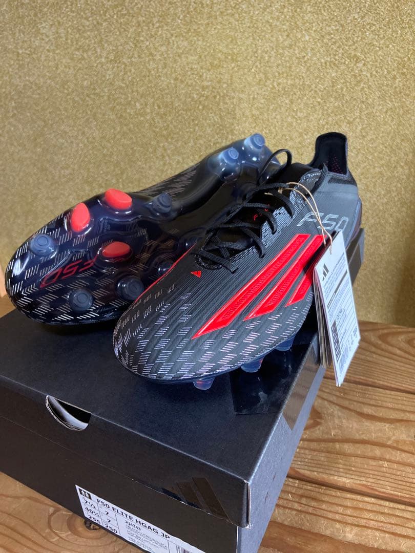 最新シリーズ adidas 新品未使用 F50 エリート25.5cm HG AG