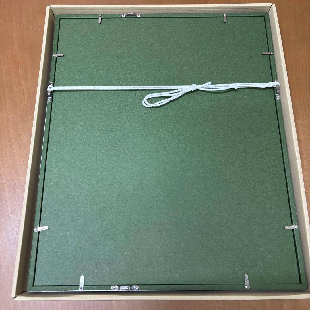 ⭐︎値下げ中⭐︎絵画　竹内栖鳳　【斑猫】　日本画　名画　インテリア　銀十黒