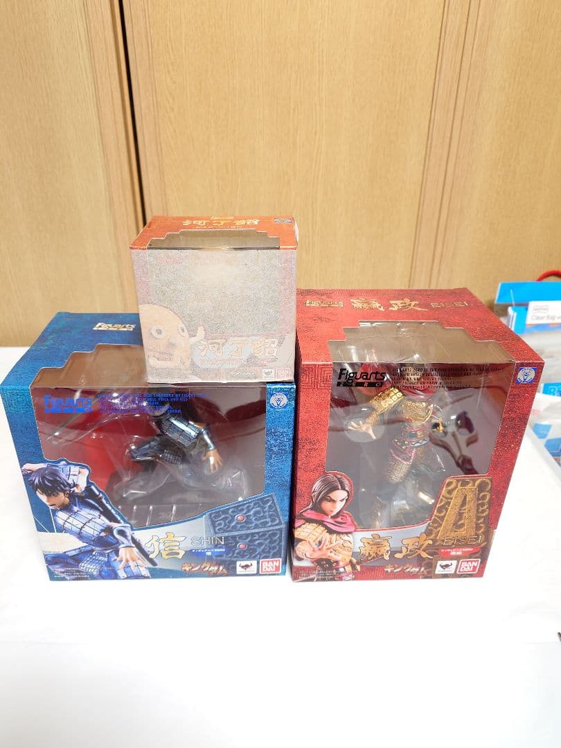 キングダム フィギュア 3個セット フィギュアアーツzero