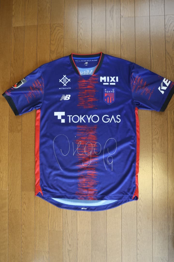 FC東京サイン ユニフォーム ディエゴ・オリヴェイラ 2025 オーセンティック