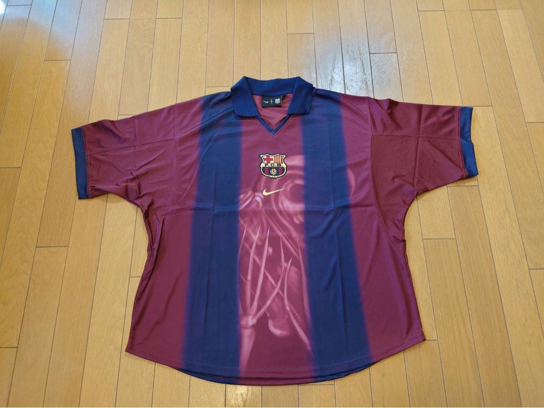 バルセロナ　トラビススコット　コラボ　ユニフォーム　カクタスジャック