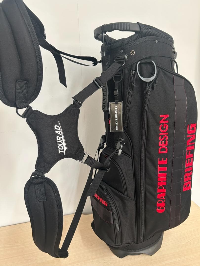 BRIEFING キャディバッグ①　CR-4　新品未使用　046