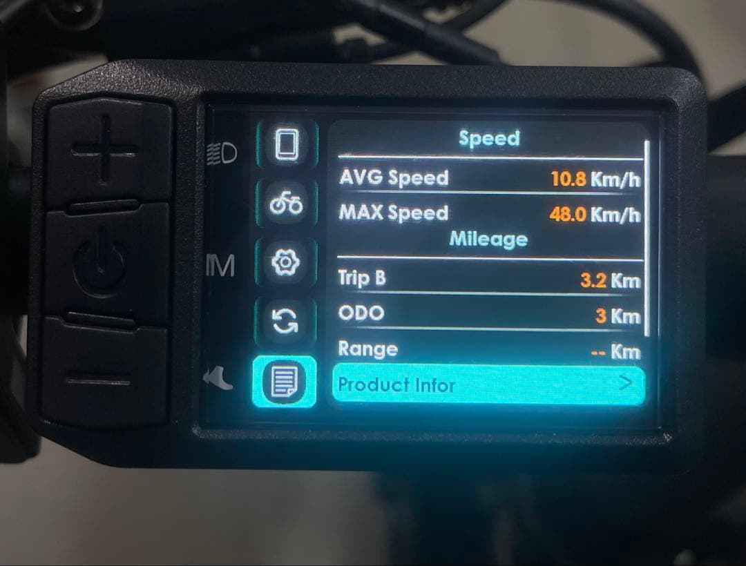MATE-X EVO fushion2.0 Ado air CAN ディスプレイ