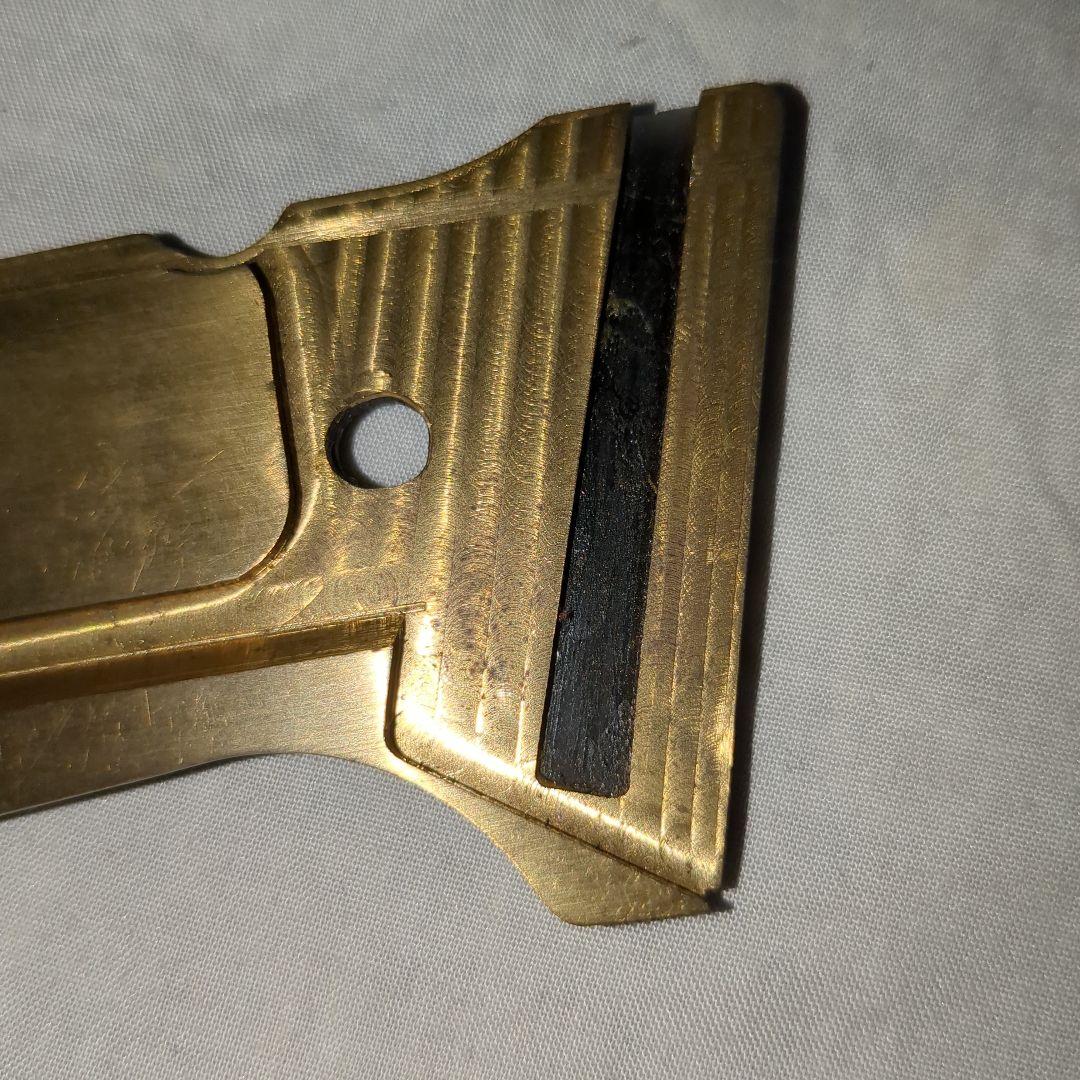 重量計161g EGYPT エジプト製　真鍮グリップ　ベレッタm9　m92f対応