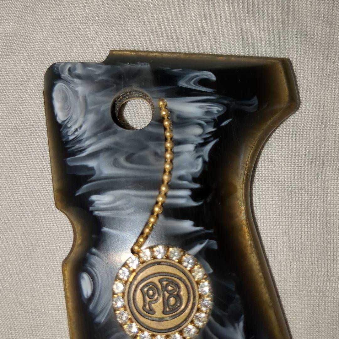 重量計161g EGYPT エジプト製　真鍮グリップ　ベレッタm9　m92f対応