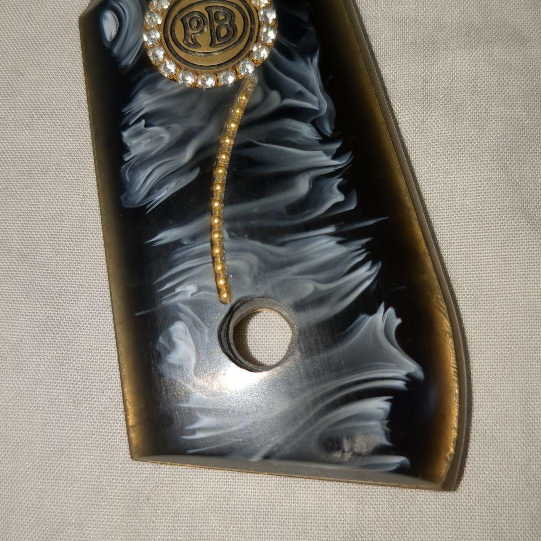 重量計161g EGYPT エジプト製　真鍮グリップ　ベレッタm9　m92f対応