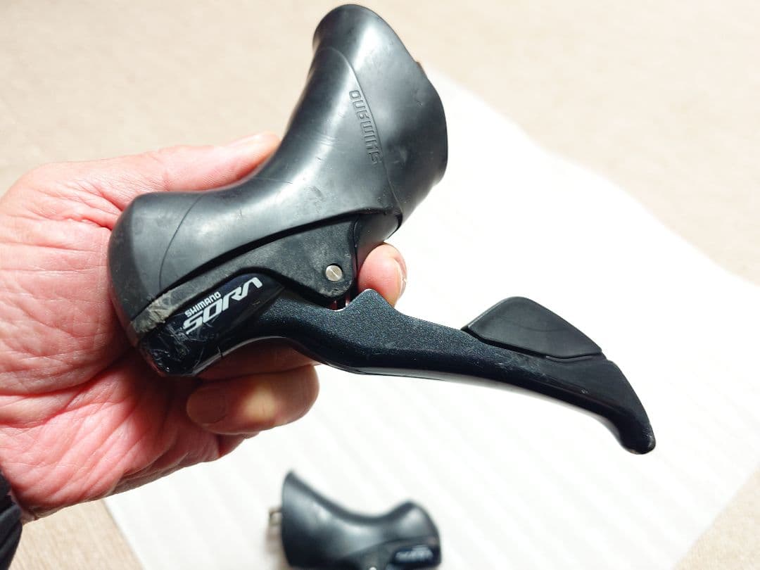 SHIMANO『SORA(ST-R3000)』STIデュアルレバー9速/2速